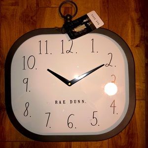 Rae Dunn large Wallclock